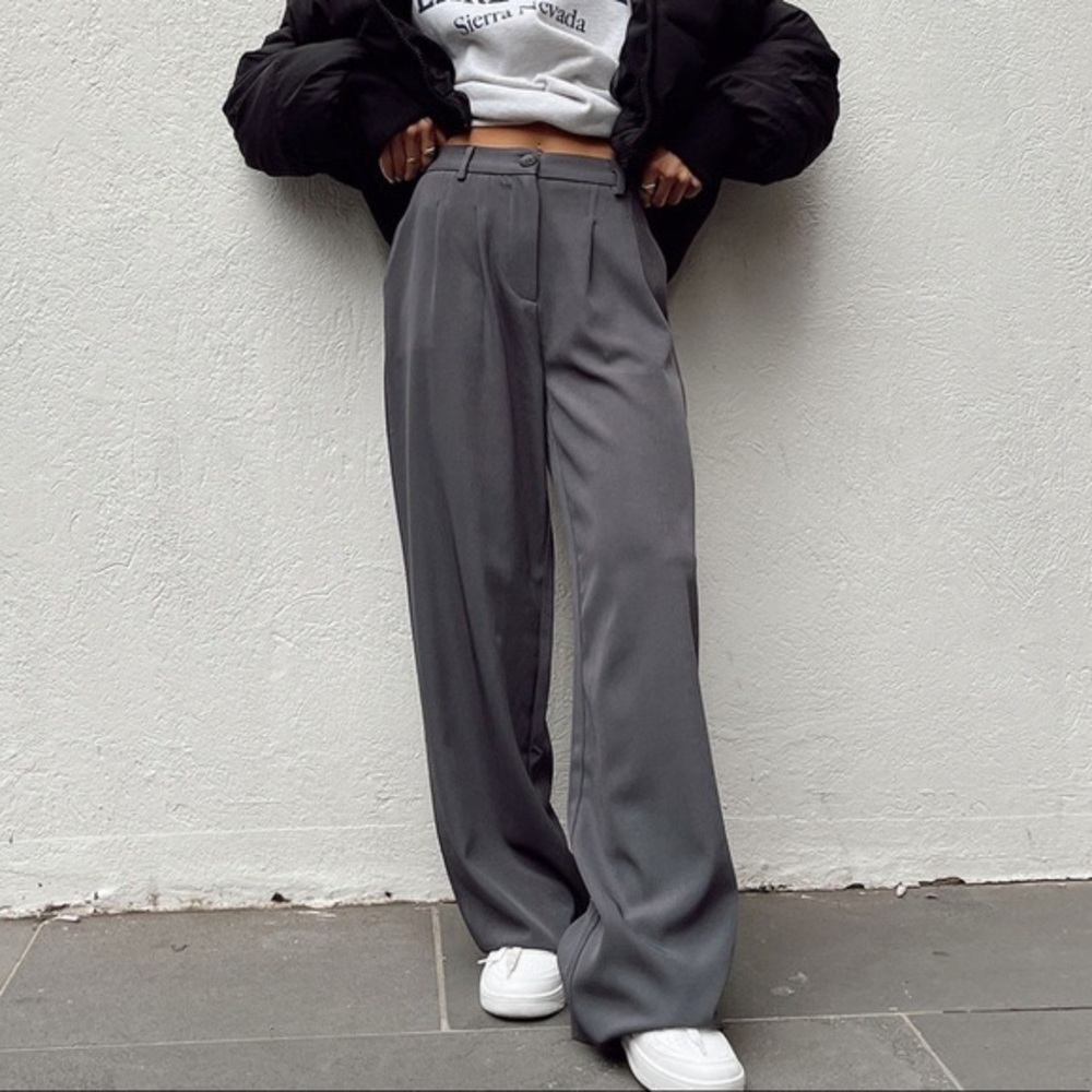 Princess Polly Archer Trousers | Slate | 20